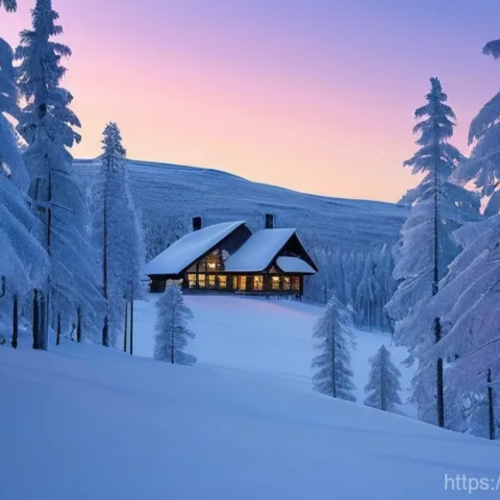 핀란드 극야 경험 후기 - **Prompt 1: Ethereal Polar Twilight in Lapland**
    "A serene and majestic landscape of Finnish Lap...