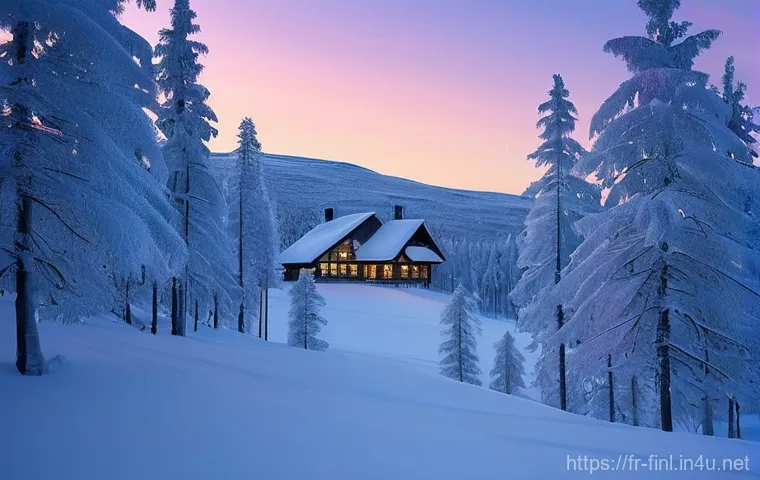 핀란드 극야 경험 후기 - **Prompt 1: Ethereal Polar Twilight in Lapland**
    "A serene and majestic landscape of Finnish Lap...