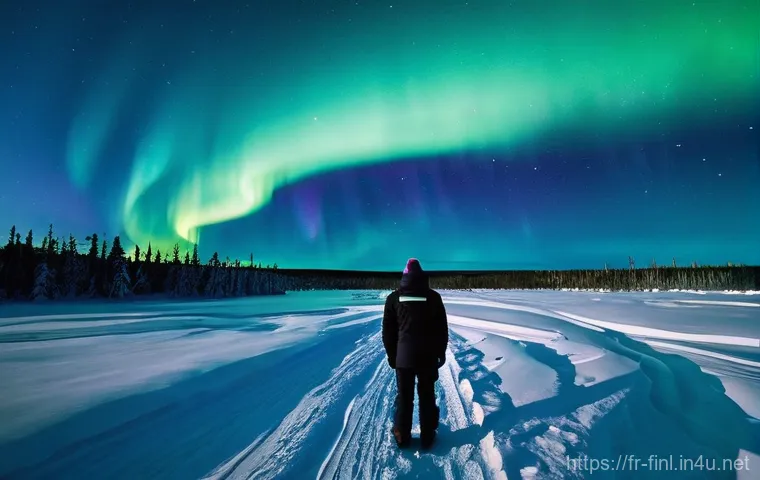 핀란드 극야 경험 후기 - **Prompt 1: Ethereal Polar Twilight in Lapland**
    "A serene and majestic landscape of Finnish Lap...